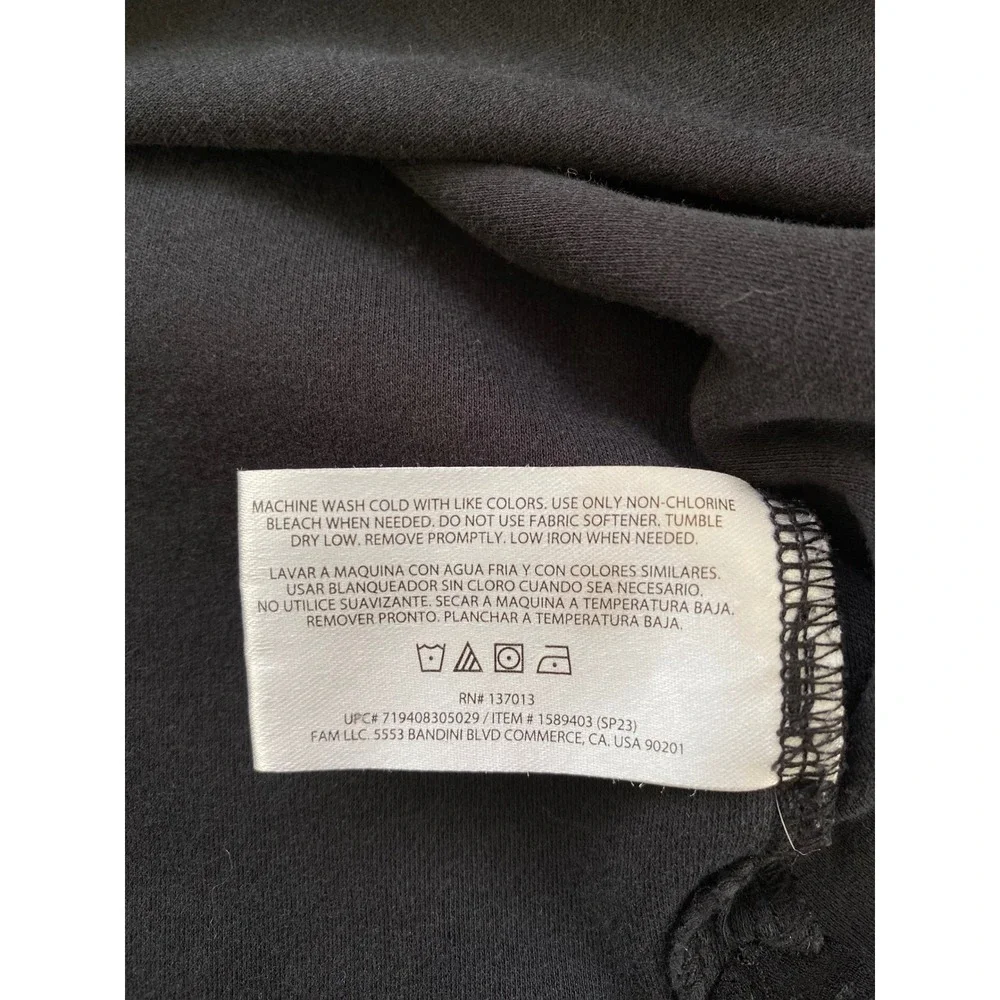 Banana Republic Luxe Touch Tee Mens XXL Black Cotton Crewneck Capsule Minimalist